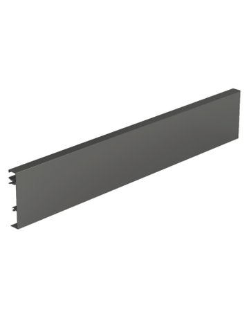 Aluminiumrückwand ArciTech, 94 x 2000 mm, anthrazit - Hettich