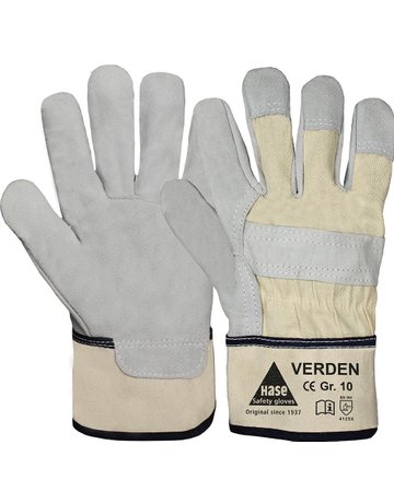 Handschuh Verden, Spaltle.Gr. 10, grau MW