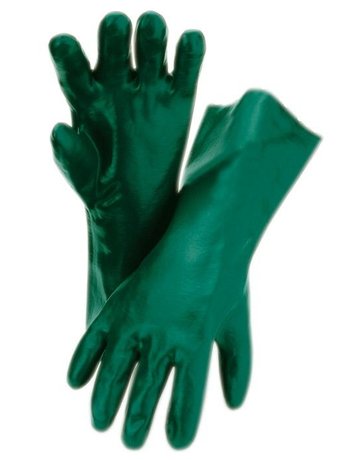 Handschuh 635, Gr. 10, 35 cm lang, grün