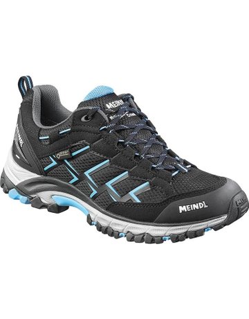 Sportschuh 3825-01, Gr. 8, schwarz/azur