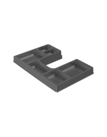 OrgaTray 510, anthrazit - Hettich