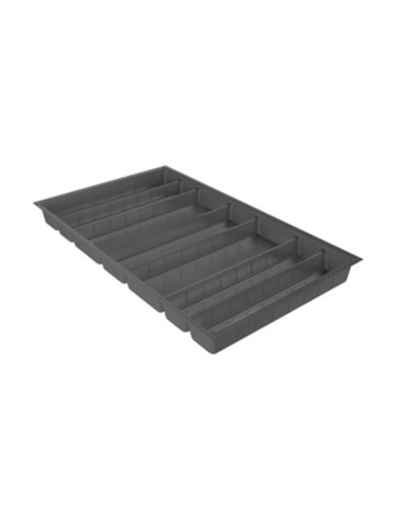 OrgaTray 590, 470 x 1000 mm, anthrazit - Hettich