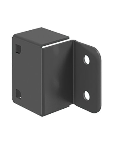 Adapter für Längsreling InnoTech Atira, anthrazit - Hettich