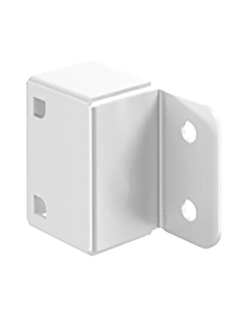 Adapter für Längsreling InnoTech Atira, weiß - Hettich