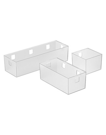 Schalenset Banio, transluzent, weiß - Hettich