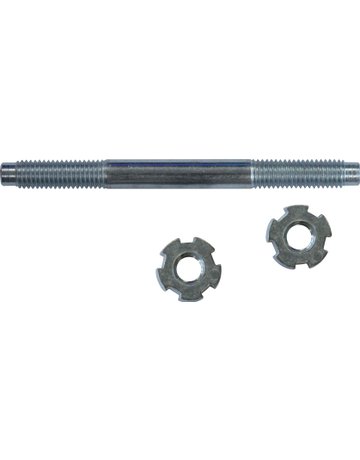 Kropfschrauben M/M M 10 x 35 verzinkt 120 mm mit 2 Sternmuttern