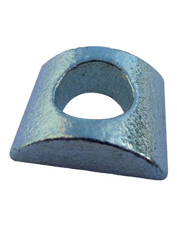 Halbrundscheiben 11 mm zu Kropfschrauben, mit 30 mm Querbohrung