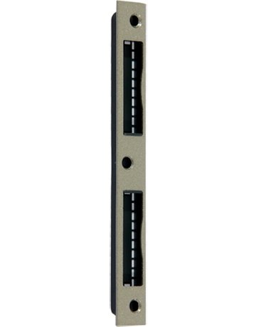 ZT Winkelschliessblech rund silber LS/RS 20x8x170 mit Kunststoff S03 - BMH