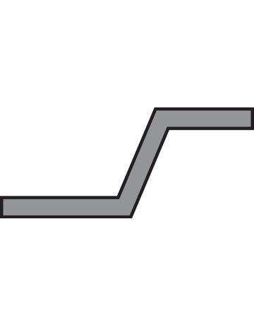 Z - Profil Z 22 / 12x22x22x2 mm LM AU # 160802 - Bug