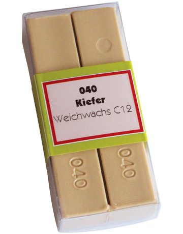 Weichwachs C 12 Nr. 920 (VE=2 Stück) RAL 9010, reinweiß - Cleho