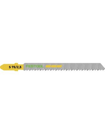 Stichsägeblatt S 75/2,5 Paket à 25 St. - Festool