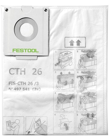 Sicherheitsfiltersack FIS-CTH 26/3 - Festool