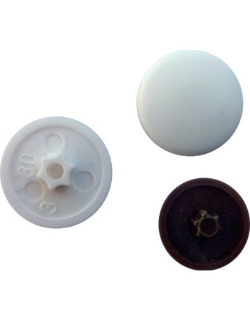 Abdeckkappe zu Spax braun D 12 mm für I-Stern ( I 20/TX 20)