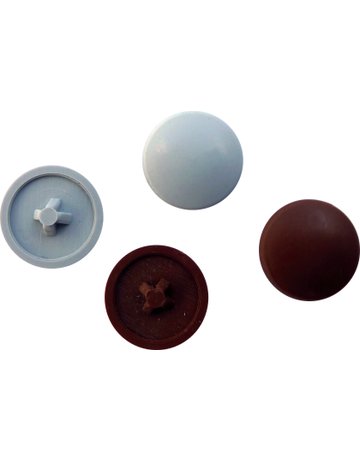 Abdeckkappe weiß für Spax - Schrauben PZ 2 12 mm