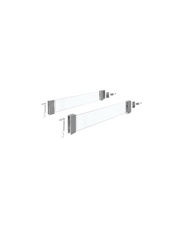 DesignSide Glas InnoTech Atira, 620 / 144 mm, grau - Hettich