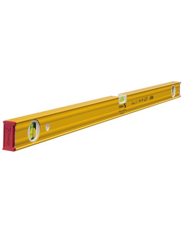 Stabila Wasserwaage Type 80 AS-2, 90 cm mit zwei Vertikal-Libellen