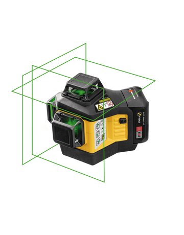 Multilinien-Laser LAX 600 G 7-tlg. Set 12-V-System mit Akku und Ladegerät (EU) - STABILA