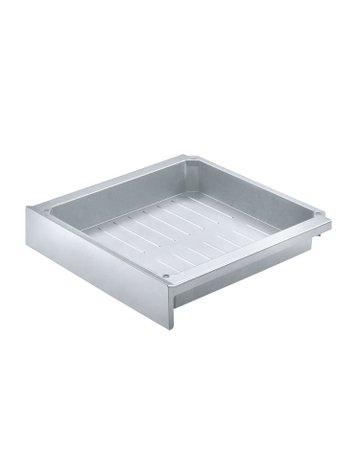 SmarTray Schale, Höhe 60 mm, Aluminium Optik - Hettich
