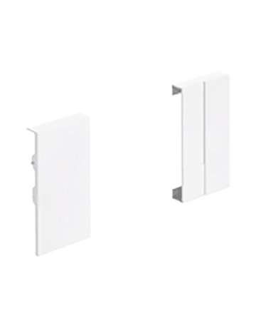 Verbinder für Aluminiumfront InnoTech Atira, 70 mm, links und rechts, weiß - Hettich
