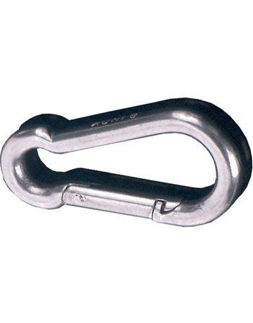 Feuerwehrkarabiner verzinkt 100 X 10 mm