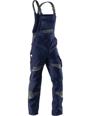 Latzhose ACTIVIQ high, Gr. 60, dunkel blau/anthr.