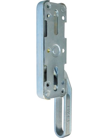 Falttor-Treibriegel o. Zubehör verzinkt 25 x 10 mm ohne Stangen 991 links - Fuhr