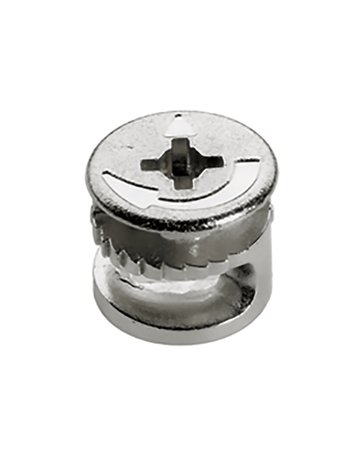 Rastex 15 mit Abdeckrand, vernickelt, 19 mm - Hettich