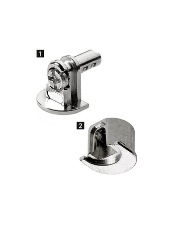 Bodenträger Alfa Stop 8 mm - Hettich