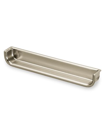 Möbel- Griffleiste, Genzone 9145263, Länge 134mm, Zink edelstahloptik gebürstet - Hettich