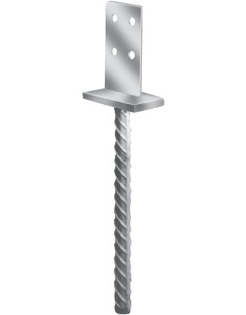 Stützenfuß Typ T 01 in Beton 80 X 130 mm - GH