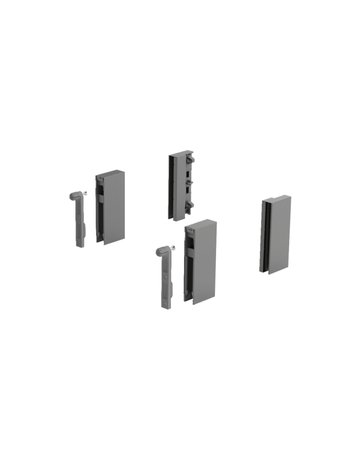 DesignSide Adapter ArciTech / 92 mm, anthrazit - Hettich