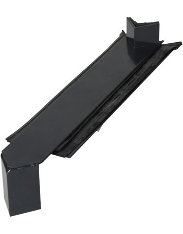 Gleit-Stoßverbinder G2 RAL 7016 Außeneck 110 mm 90 Grad