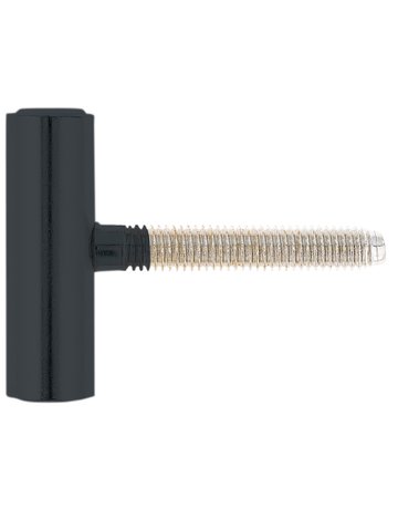 Prima Band 3-teilig für Holzz. 1 Zapfen schwarz matt PR315GL-RT-FR-SM (Rahmen) - Anuba