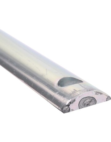 Halbrundstange für Aufschraubgetr. 5150/ 14 x 4,5 mm 1500 mm verzinkt - GSG