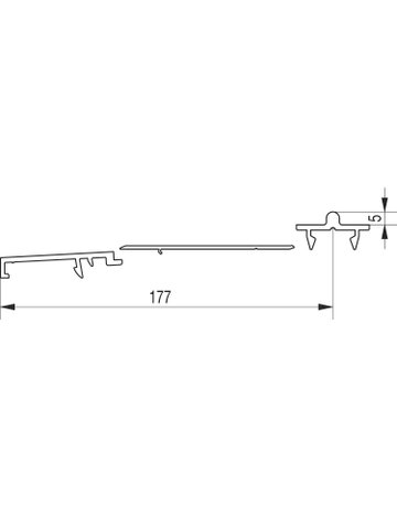 Karton Trittschwelle Schema A IV78/05 FA28 - GU