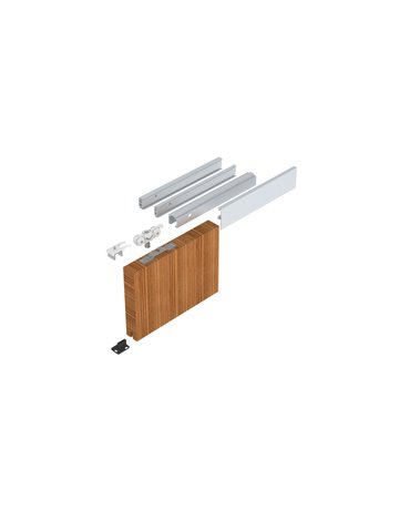 MK-L 80 H147 Schiebegrt. EV1 eloxiert 2-flg. b.80 kg Holz 4000mm - HELM