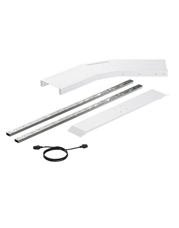 LegaDrive Systems Gestell-Modul 135°-Winkel, weiß - Hettich