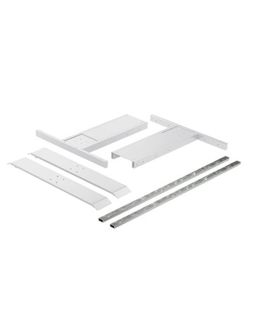 LegaDrive Systems Gestell-Modul Basic, weiß - Hettich