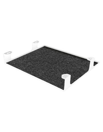 SmarTray Stahl Ablage, weiß - Hettich