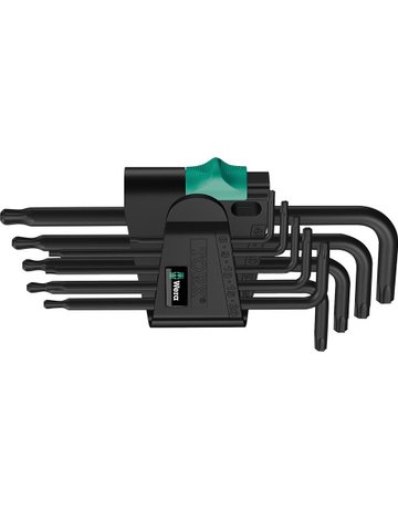 Winkelschraubendreher-Satz 967 PKL/9 Tor x Wera