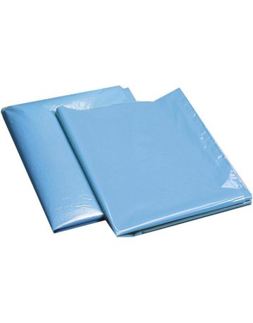 Müllsack 120 l blau ca. 80 my lose