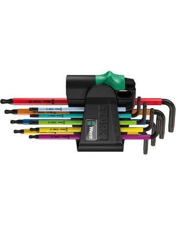 Winkelschraubendreher-Satz 9tlg. Multicolor - Wera
