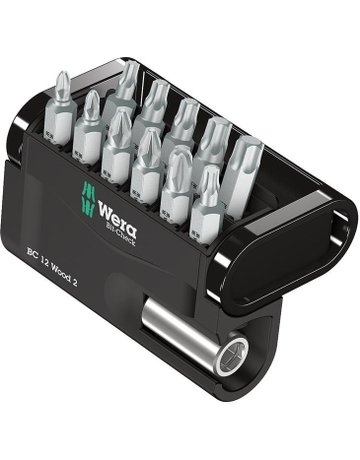 Bit-Check 12 Wood 2 12 teilig - Wera