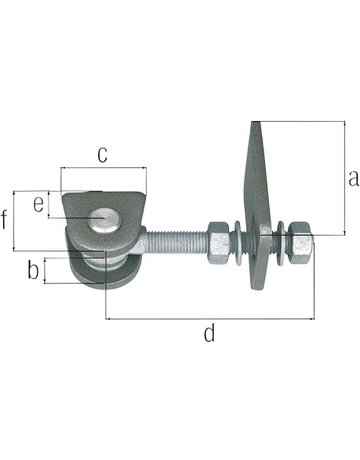 Verstellbares Torband, M20 - Alberts