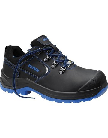 Damenschuh LENA Mid, black-blu, S3, ESD, Gr. 42