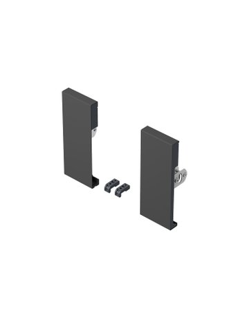 Verbinder für Front ArciTech / 126 mm, anthrazit - Hettich