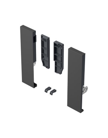 Verbinder für Front ArciTech / 218 mm, anthrazit - Hettich