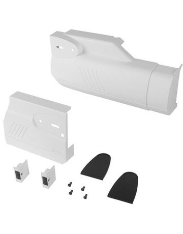 Aventos HK Abdeckkappen weiß inkl. Servo-Drive-Schalter - Blum