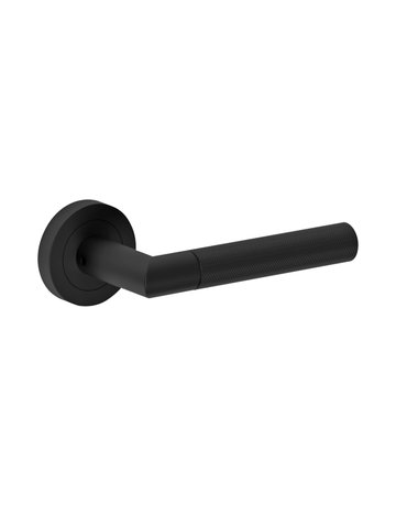 Drücker-Rosettengarnitur Studio One ER60 0S ohne Schlüsselrosette Kosmos schwarz - Karcher Design