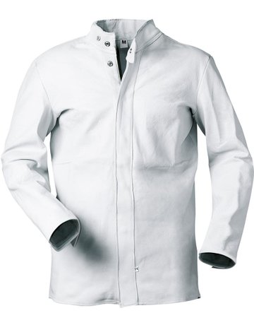 Schweißerjacke, Vollleder, Gr. XXL, natur